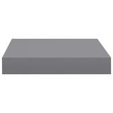 thumbnail of vidaXL Schweberegale 4 Stk. Grau 23x23,5x3,8 cm MDF