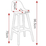 thumbnail of Helloshop26 - Conjunto de 2 banquetas brancas para balcão de cozinha/bar 19_0000591