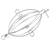 thumbnail of Petromax Geflügel Grillkorb mit Kette und Haken H-CBASKET36