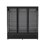 thumbnail of Vitrine Réfrigérée Murale Positive Noire - 3 Portes - Materiel Horeca