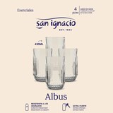 thumbnail of San Ignacio - Set mit 4 transparenten Glasbechern (380 ml)