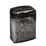 thumbnail of Fellowes Distruggidocumenti a frammento M-7CM, 7 fogli, per uso personale, con blocco di sicurezza, cestino da 13 litri, sicurezza P-4, nero, 4701801