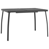thumbnail of Helloshop26 - Conjunto de comedor de jardín exterior de 3 piezas de acero antracita 02_0013576