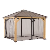 thumbnail of Netz für Zedernholz Gazebo 336cm x 336cm