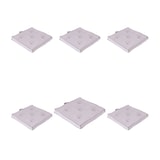 thumbnail of Pack 6 cojines para sillas de jardín color piedra, Tamaño 42x42x5 cm, Repelente al agua,