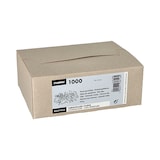 thumbnail of Starpak 1000 Verschluss-Clips, drahtverstärktes Papier 3,3 cm x 0,8 cm x 0,1 cm rot/weiss