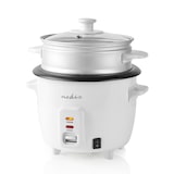 thumbnail of Cuiseur De Riz  300 Watt  0.6 L  Blanc Couvercle En Verre Usage Non Intensif Nedis