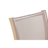 thumbnail of Set de comedor de jardín con mesa rectangular 140x85 cm y 6 sillas con reposabrazos en textilene resistente para terraza exterior David+Victoria-taupe