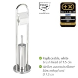 thumbnail of WENKO Exclusiv Stand WC-Garnitur Mod. Vasto Edelstahl