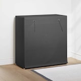 thumbnail of vidaXL Schuhschrank mit Abdeckung Grau 79 x 40 x 80 cm Stoff