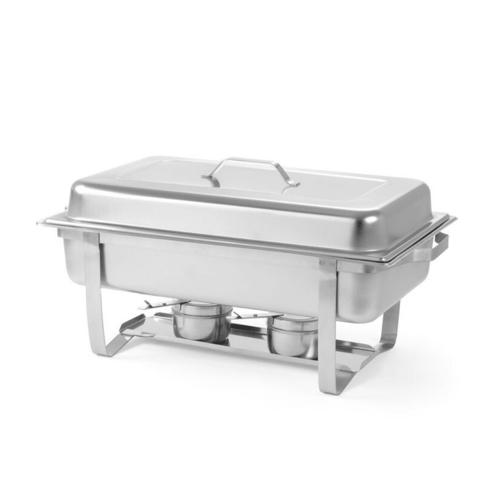 Chafing-Dish rectangulaire avec réchauds - Maître Chef