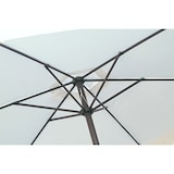 thumbnail of Garden Friend Ombrellone Quadro Copertura in Poliestere Struttura in acciaio Con Manovella 3x3 m x 2,7 h m bianco