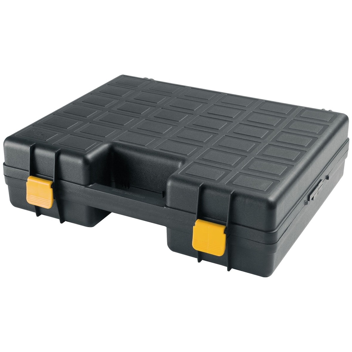 ArtPlast - Valigetta per attrezzi elettrici 37,2x31,4x10 cm in polipropilene in colore nero e giallo - Collezione VALENTINO