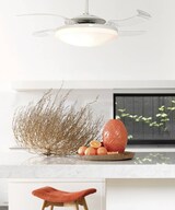 thumbnail of Fanaway Evo 2 Deckenventilator  (Ø x H) 122 cm x 42 cm  Gehäusefarbe (Details): Chrom (glänzend)