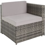 thumbnail of tectake Conjunto de muebles de ratán VERONA  gris - 404234