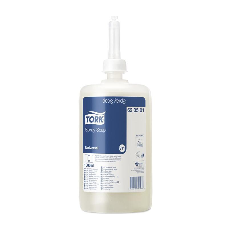 TORK Universal Sprayseife 620501 parfümiert, transparent 1 l Flasche