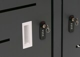 thumbnail of XL 2er-/4er-Mülltonnenverkleidung HWC-H40, Mülltonnenbox, Pflanzkasten Edelstahl-Metall 63kg 125x140x102cm erweiterbar