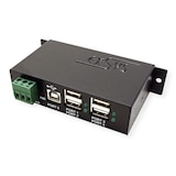 thumbnail of EXSYS EX-1163HMS Hub USB 2.0 in metallo a 4 porte