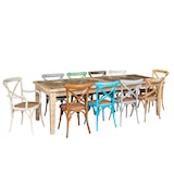 thumbnail of Biscottini Silla de madera 88x47x44 cm | Sillas para restaurante, comedor, cocina y jardín | Silla Thonet vintage