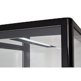 thumbnail of GastroHero Kühlvitrine ECO – 78 Liter, schwarz, mit LED-Beleuchtung und 3 höhenverstellbaren Rosten, energiesparend, ideal für Gastronomie & Verkauf