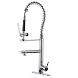 thumbnail of Grifo de ducha cromado con base y mezclador de agua fría y caliente