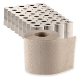 thumbnail of 64x Toilettenpapier 1-lagig "Recycling" Kleinrolle Natur 9,5x11,5 cm