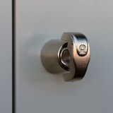 thumbnail of ClassiX Gerätespind, 2 Abteile, 1800 x 590 x 500 mm, lichtgrau