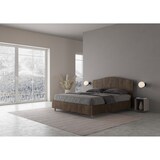 thumbnail of Letto Matrimoniale contenitore doppia alzata 160x190 noce Dores