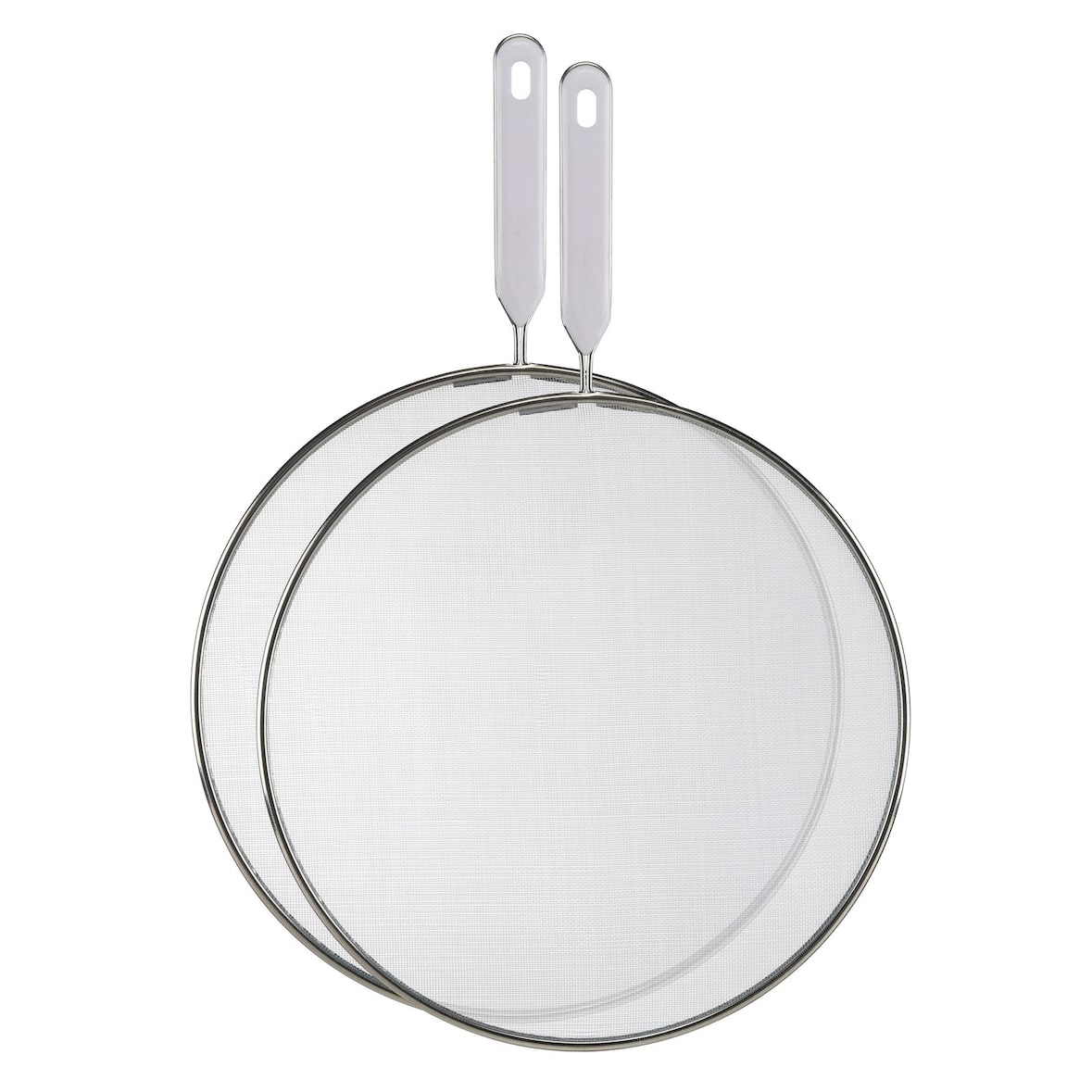 2er Set Pfannen Spritzschutz Deckel