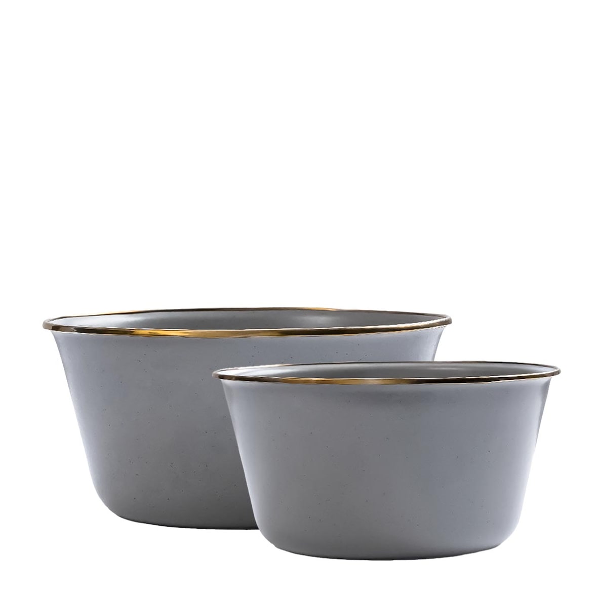 Barebones Schüssel Set Camping Outdoor 2-tlg. 5L & 3L grau gesprenkelt