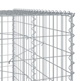 thumbnail of vidaXL Gabione mit Deckel 500x100x200 cm Verzinktes Eisen