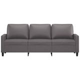 thumbnail of vidaXL 3-Sitzer-Sofa Grau 180 cm Kunstleder