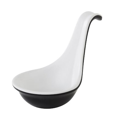 APS Colher de degustação Halftone 10cm Preto