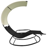 thumbnail of Helloshop26 - Transat chaise longue bain de soleil lit de jardin terrasse meuble d'extérieur double à bascule avec auvent noir et 02_0012766