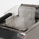 thumbnail of Romux® Fritadeira Elétrica Industrial 10 Litros Simples de Bancada com Torneira | Fritadeira Profissional em Aço Inoxidável 3500 W com Termostato