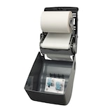 thumbnail of Jofel - Dispensador de Papel Bobina en Continuo, Diámetro max. 210mm, Servicios Pre-Cortados de 27cm, Máxima Higiene y Ahorro, AG56300, Silver