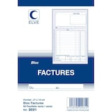 thumbnail of Lot de 10 Bloc Factures - 140 x 210 - 50 feuillets
