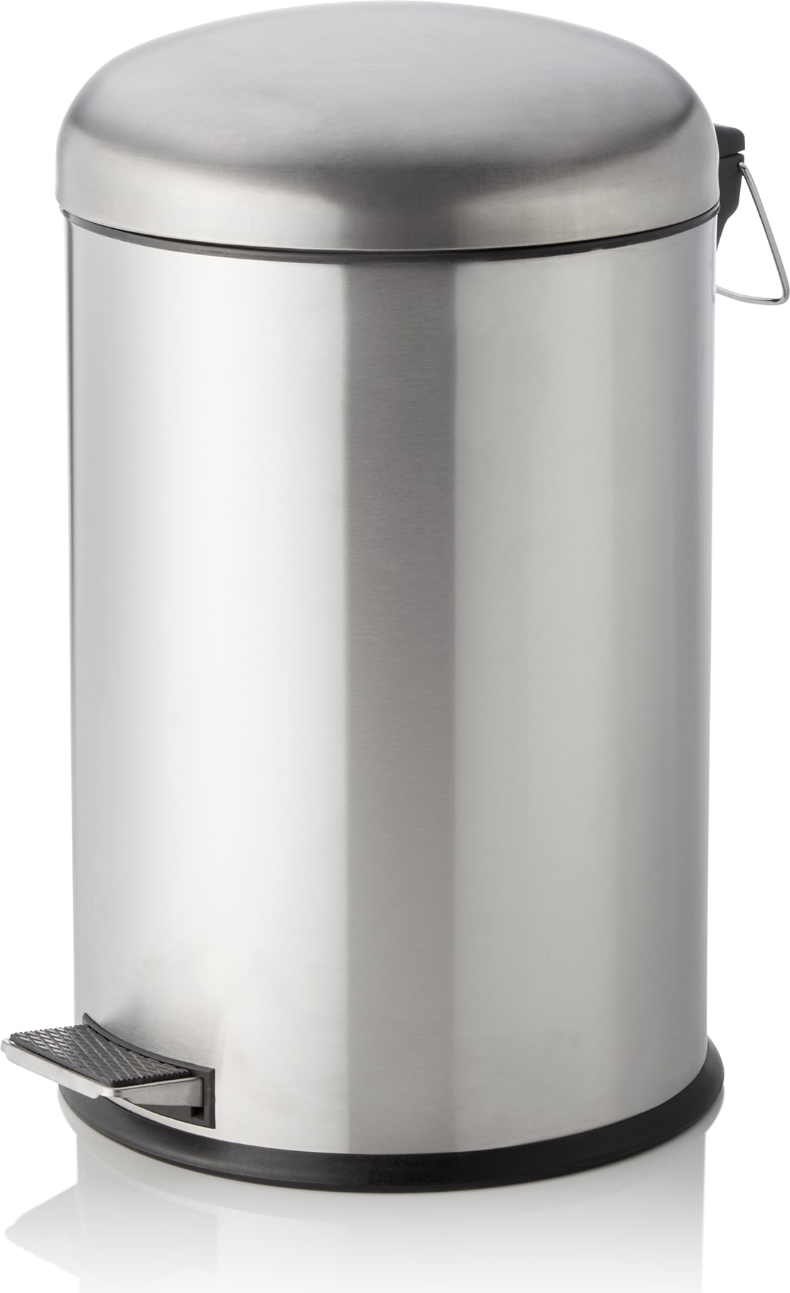 WAS Germany - Treteimer mit Kunststoffeinsatz, 20 ltr., Ø 30 cm, Edelstahl