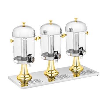 Royal Catering Dispensador de sumos - 3 x 8 litros