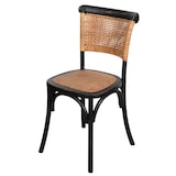thumbnail of Biscottini Esszimmerstühle – Rattanstuhl 45x50x88 cm – Restaurantstühle – Holzstuhl – Küchenstühle – Wohnzimmerstuhl – Thonet-Stuhl