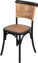 BISCOTTINI Sedia Cucina Bistrot in Legno di Frassino 42x43x88cm- Sedie Cross da soggiorno