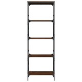 thumbnail of vidaXL Bücherregal 5 Böden Braun Eiche-Optik 59x35x171cm Holzwerkstoff