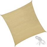 thumbnail of tectake Polyethylen Sonnensegel quadratisch beige - 3.6 x 3.6 m beige
