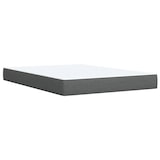 thumbnail of vidaXL Boxspringbett mit Matratze Dunkelgrau 160x200 cm Stoff