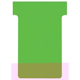 thumbnail of Pack de 100 fiches T, indice 2 / 60 mm, 170 g/m², vert