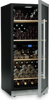 thumbnail of Les Petits Champs Einbau-Weinkühlschrank 149 Flaschen CAVCED149, Kapazität 325L, 2 Temperaturzonen, Edelstahl, Anti-UV, LED