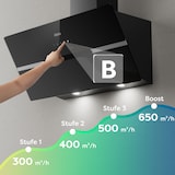 thumbnail of CIARRA Cappe senza testa A+++ 650 m³/h Aspiratore 90 cm Incl. BOOST WIFI-APP Controllo Touch VM9736FB