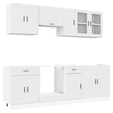 thumbnail of vidaXL 8-tlg. Küchenschrank-Set Porto Weiß Holzwerkstoff