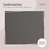 thumbnail of Lycce Klemmkissen / Sitzkissen mit 1 Leiste, Lederimitat Olifante, weich gepolstert, taupe