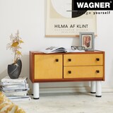 thumbnail of WAGNER Möbelbein/Systemrohr TENO - Ø 60 x 200 mm, individuell kombinierbar, Stahl, weiß, Tragkraft 50 kg - 12361801